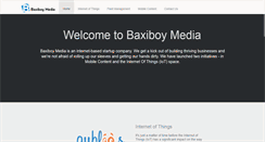 Desktop Screenshot of baxiboy.com